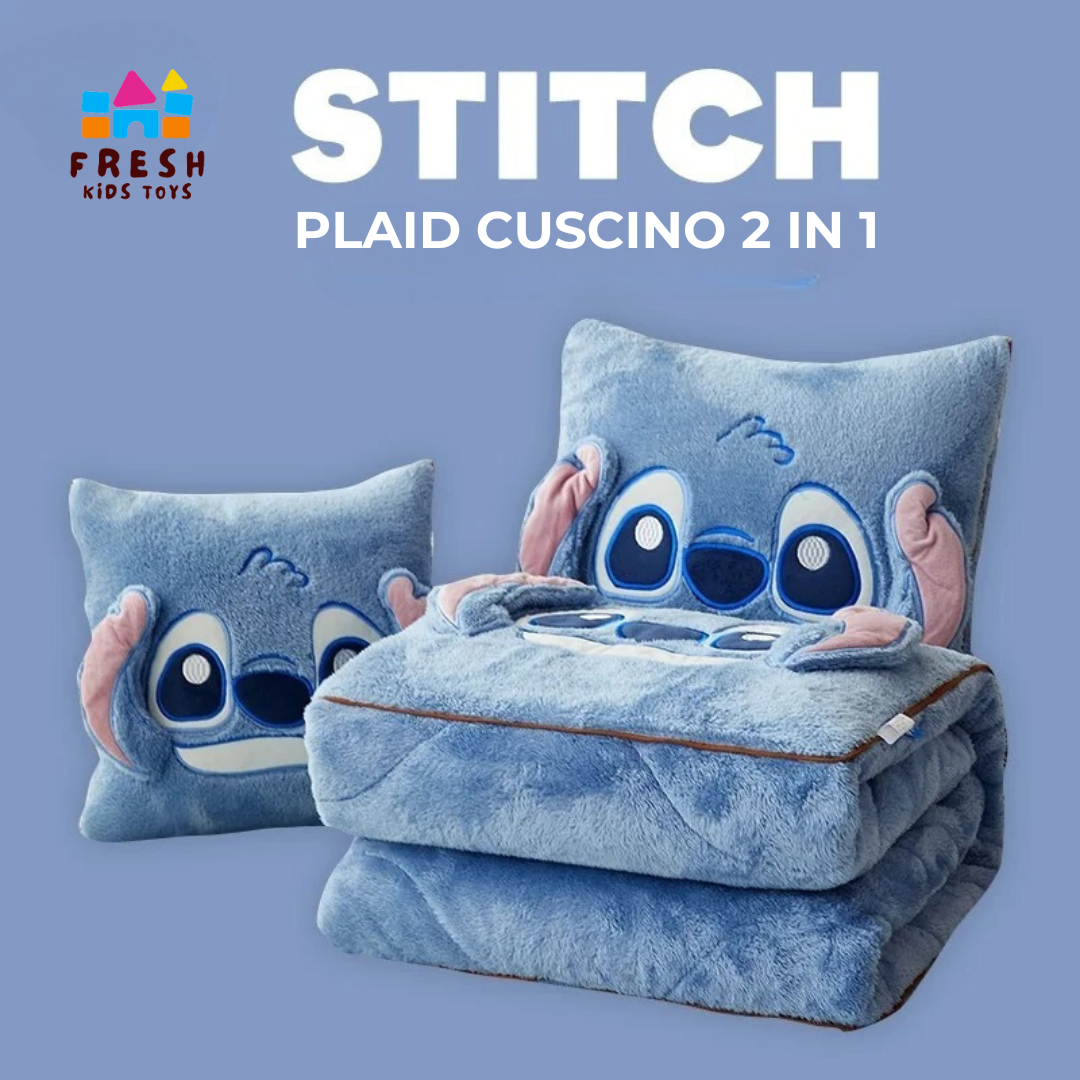 PlaidCush 2 in 1 – Cuscino e Plaid Magico
