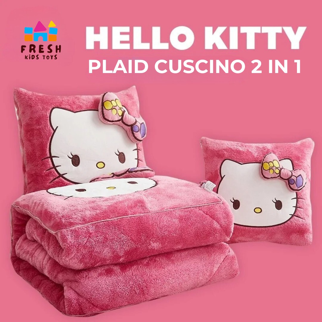 PlaidCush 2 in 1 – Cuscino e Plaid Magico