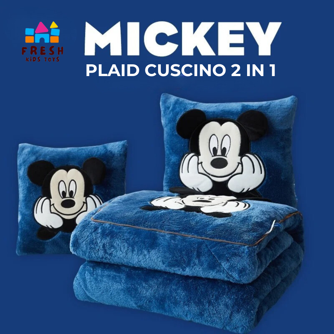 PlaidCush 2 in 1 – Cuscino e Plaid Magico