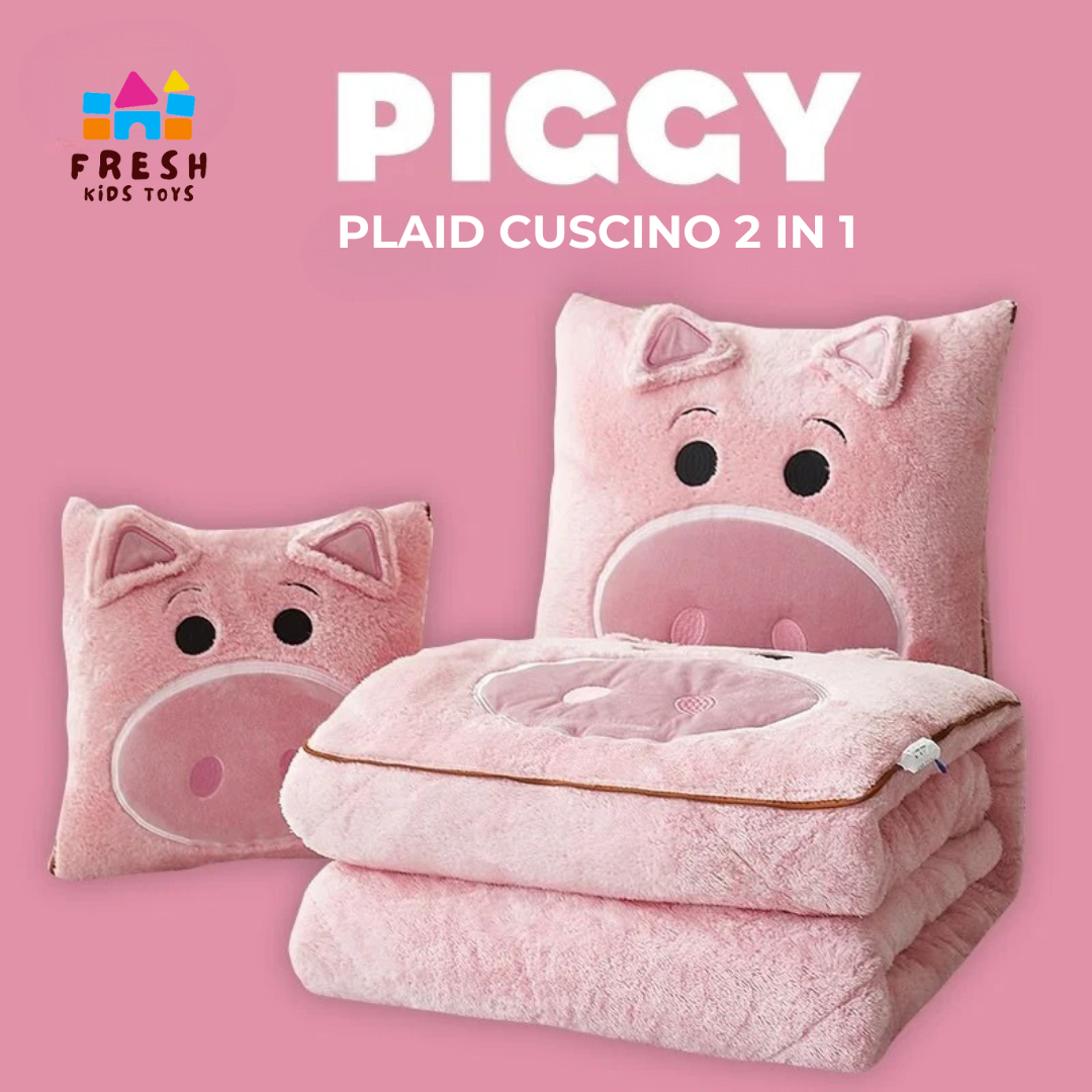 PlaidCush 2 in 1 – Cuscino e Plaid Magico