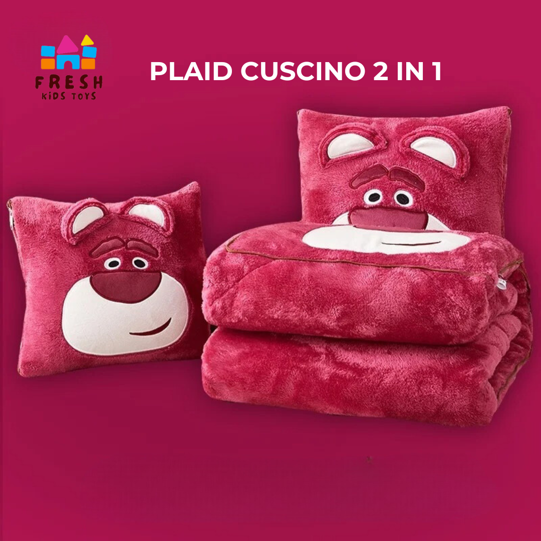 PlaidCush 2 in 1 – Cuscino e Plaid Magico