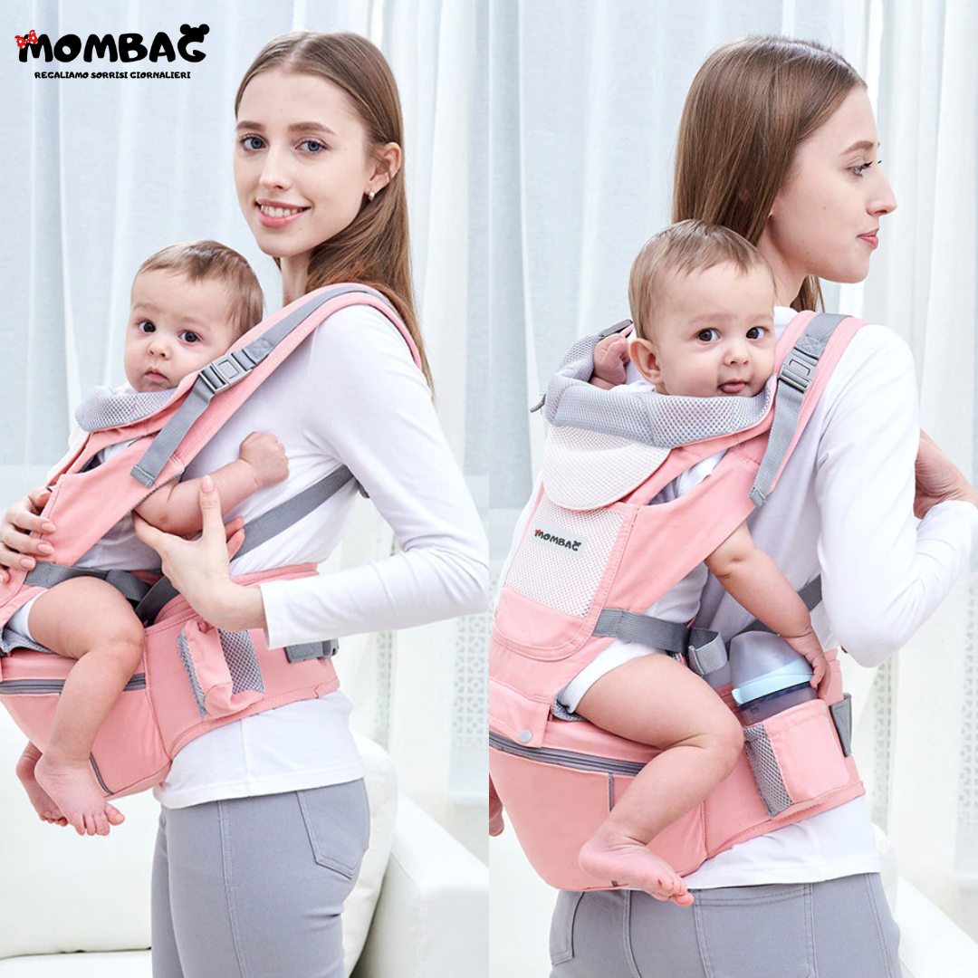 Marsupio 0-36 M + porta pannolini omaggio